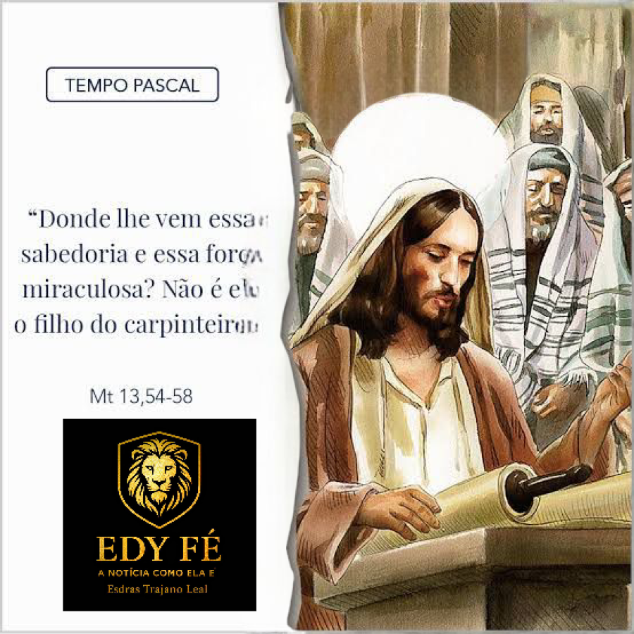 Título: “Alimento da Alma e o Pão da Vida: A fé que nos cura e a incredulidade que nos fecha os olhos”